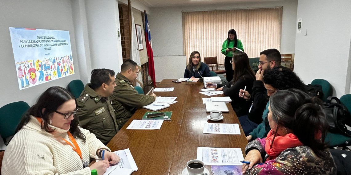Comité Regional para la Erradicación del Trabajo Infantil y la Protección del Adolescente Trabajador CRETI MAULE reactiva sus sesiones y prepara acciones con estudiantes y apoderados