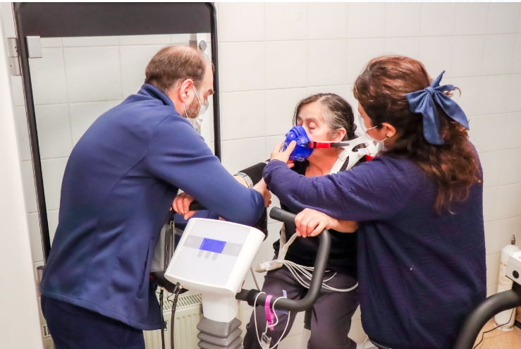 Hospital de Talca es el único en la región en aplicar test cardiopulmonar a pacientes de alta complejidad