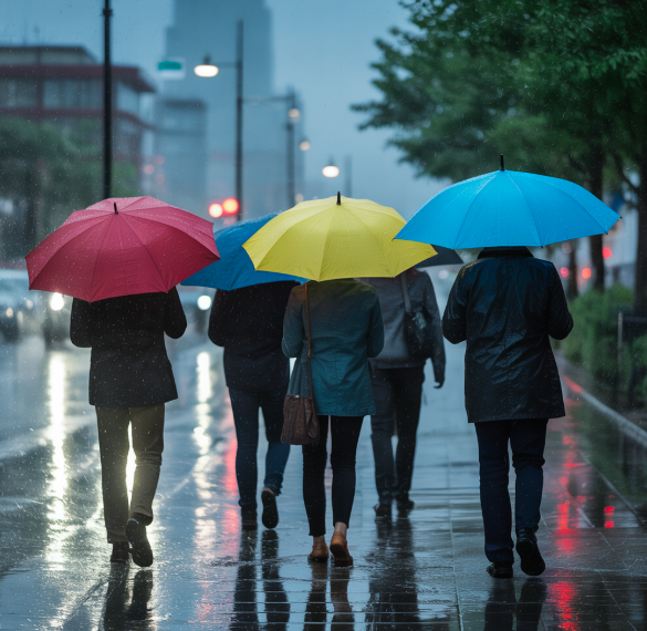 Emiten alerta por sistema frontal con lluvias intensas y vientos fuertes en el Maule y otras regiones