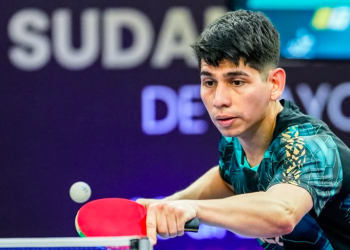 Talca brilla en el tenis de mesa: Gustavo Gómez es bicampeón sudamericano y suma plata en singles