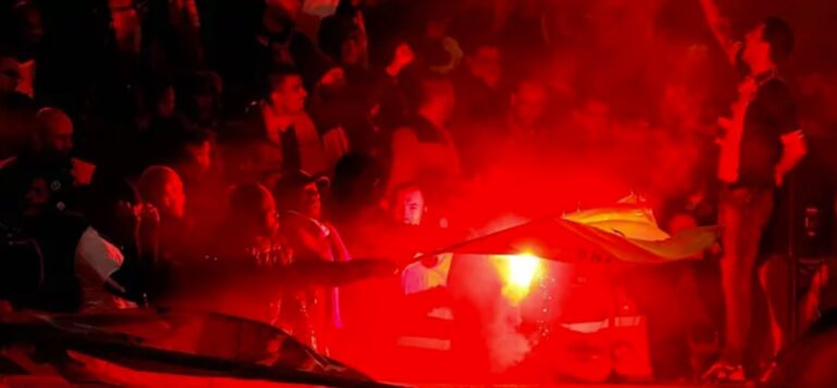 Dos detenidos por uso de bengalas tras partido entre Rangers y Recoleta serán formalizados este lunes