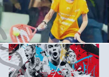 Talquina de 13 años clasificó al Mundial de Pádel de Menores en España
