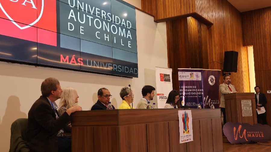 Talca acogió el Primer Congreso Iberoamericano de Prevención del Suicidio