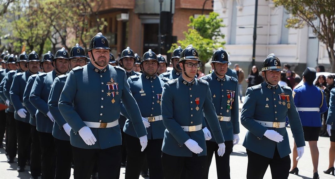 Talca conmemoró el 155° aniversario de su Cuerpo de Bomberos