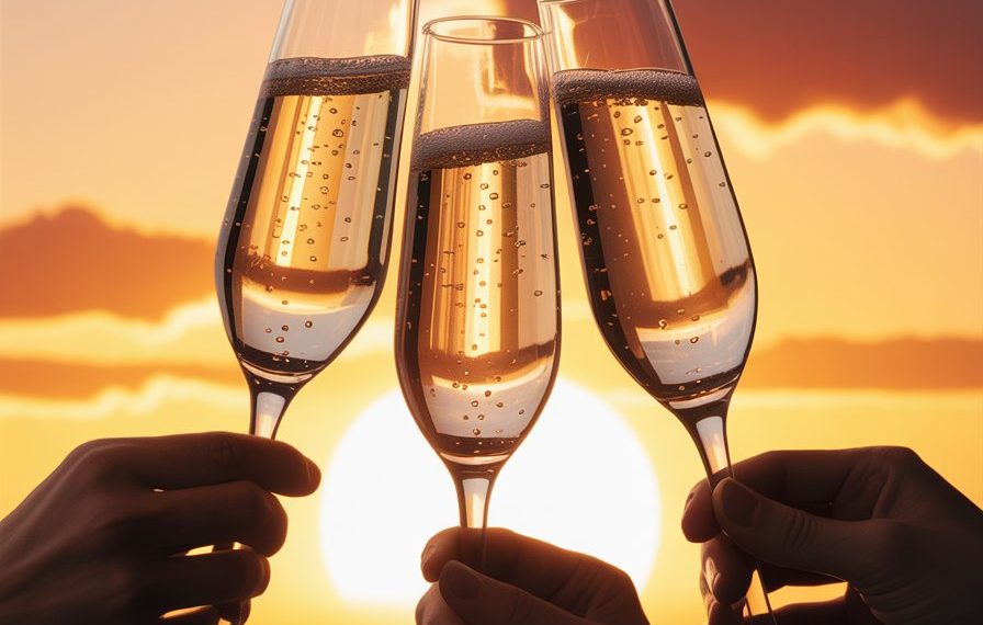 “Brindis al Atardecer” convoca a viñas maulinas en una celebración del espumante regional