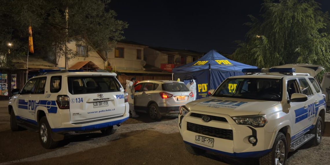 Doble homicidio en Talca: dos jóvenes de 18 y 25 años mueren baleados al interior de un vehículo