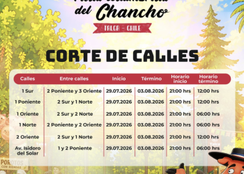 Talca se prepara para la Fiesta del Chancho: anuncian cortes de calles y desvíos de tránsito